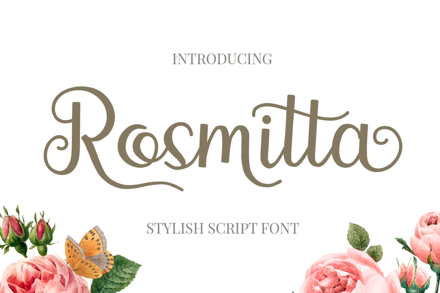 rosmitta script font