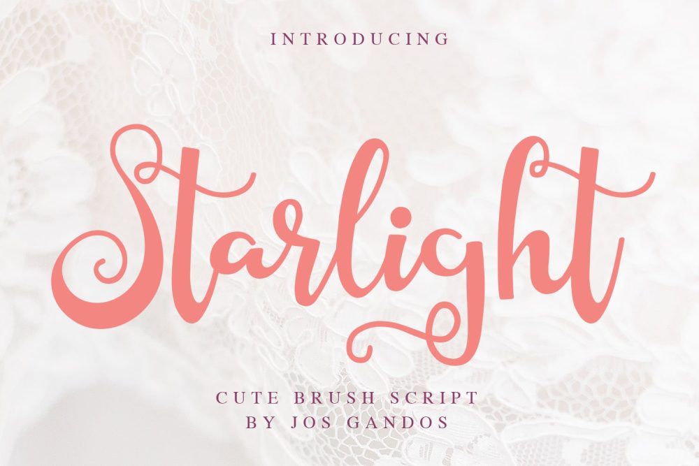 starlight font preview