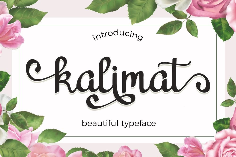 beautiful handwritten font